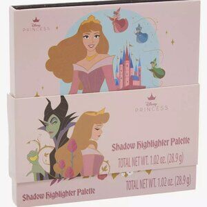 Disney Sleeping Beauty Double-Sided Eyeshadow &amp; Highlighter Palette NEW